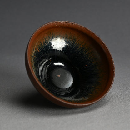 Song period Chinese Tenmoku Chawan Tea Bowl