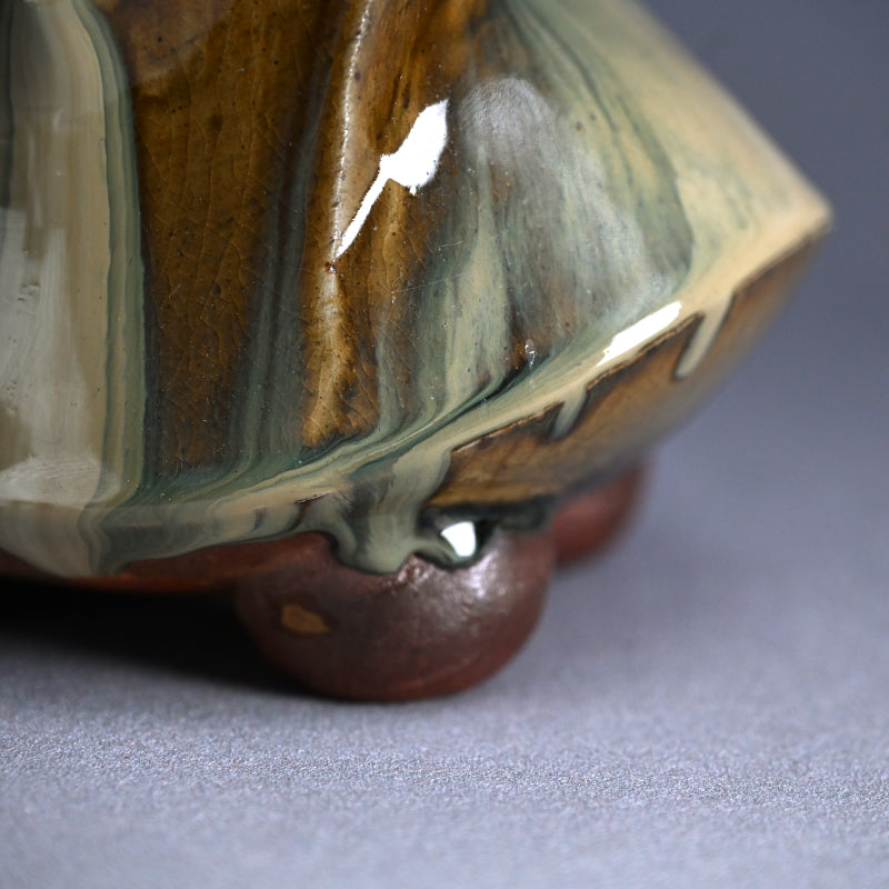 Contemporary Takatori Pottery Vase ー末吉 宏光 “高取焼 花入”