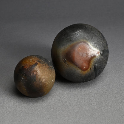 Contemporary Bizen Sake Set ー森 敏彰 “備前 酒器”