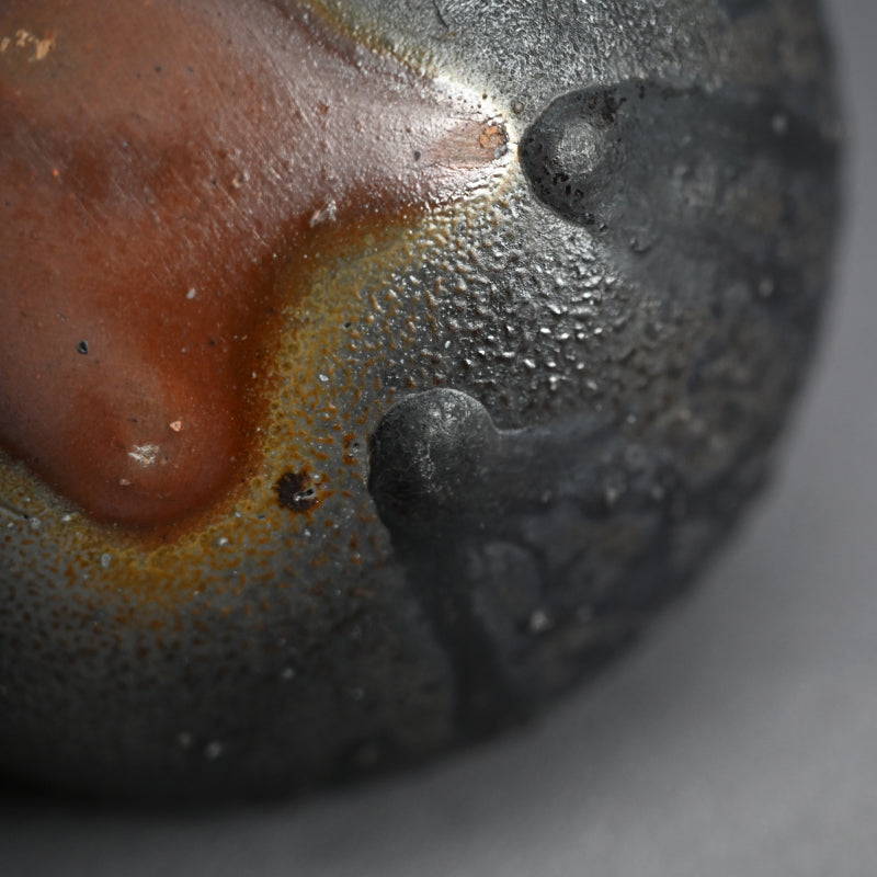 Contemporary Bizen Sake Set ー森 敏彰 “備前 酒器”