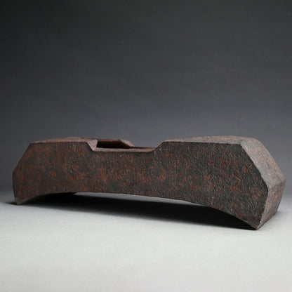 Rare Form Based Ceramic Basin ー和田 守卑良 “雲花文器”