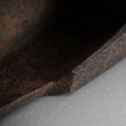 Rare Form Based Ceramic Basin ー和田 守卑良 “雲花文器”
