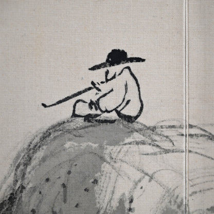 Antique Japanese Nihonga Gacho Painting Album, 1934