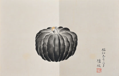 Antique Japanese Nihonga Gacho Painting Album, 1934