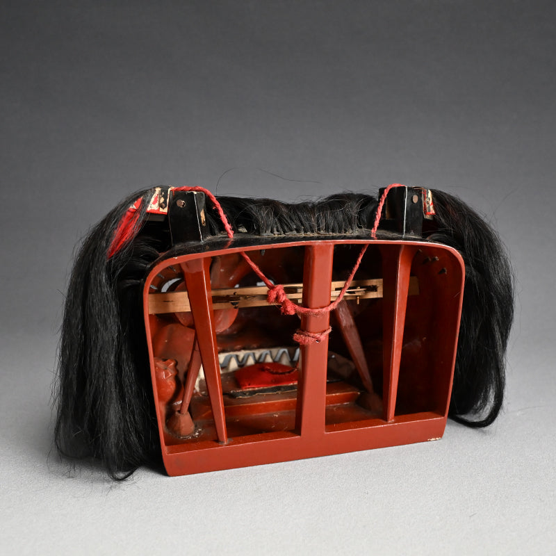 Antique Ainu Shishimai Bear Dance Mask