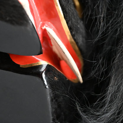 Antique Ainu Shishimai Bear Dance Mask