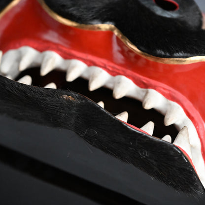 Antique Ainu Shishimai Bear Dance Mask