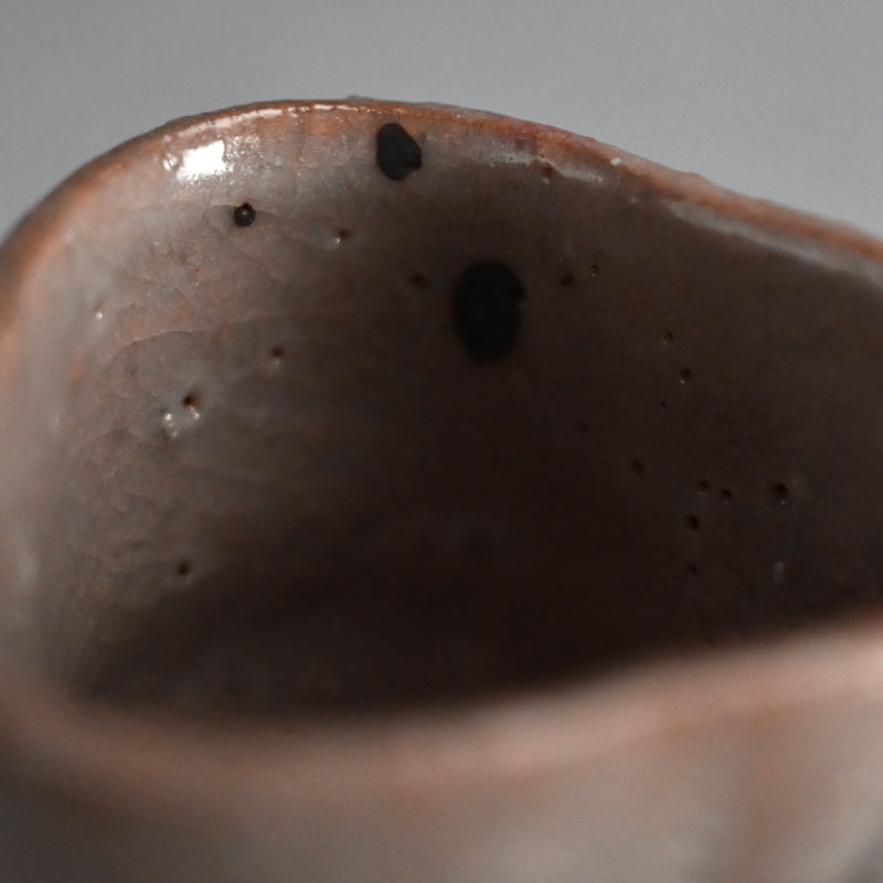 Ash Glazed Guinomi ー加古 勝己 “ 灰釉ぐい呑”