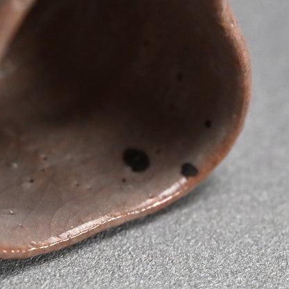 Ash Glazed Guinomi ー加古 勝己 “ 灰釉ぐい呑”