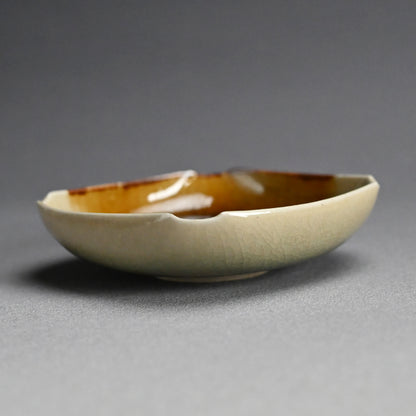 10 pc. Set of Floral Plates by Wazen ー十二代 永楽 善五郎 “向付 十個“