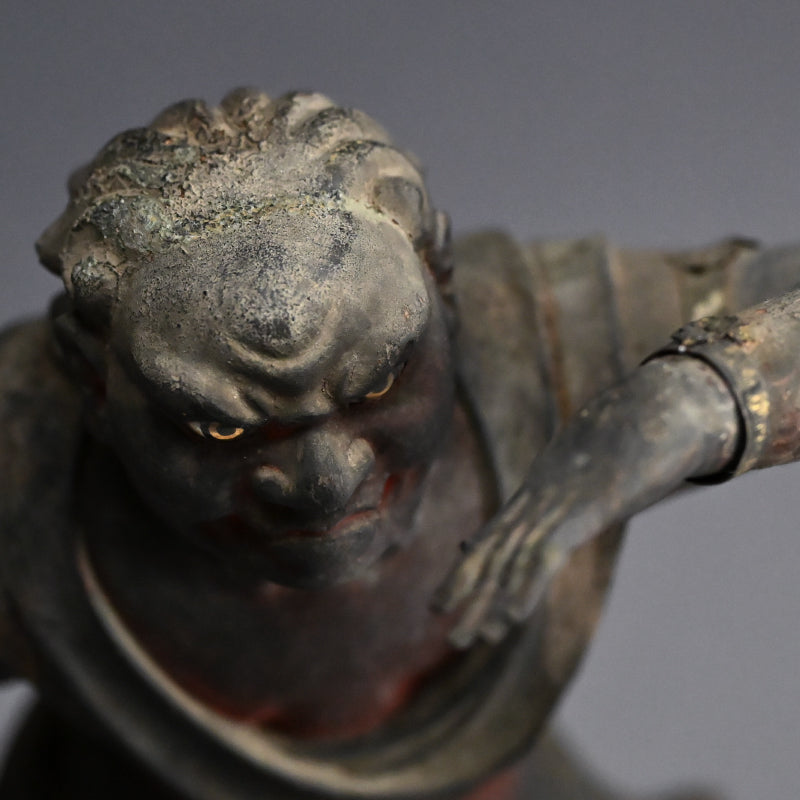 Refined Edo p. Buddhist Carving, Seitakadoji