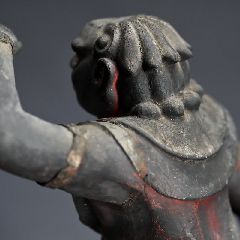 Refined Edo p. Buddhist Carving, Seitakadoji
