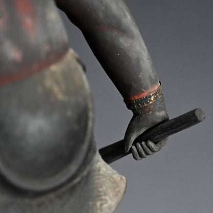 Refined Edo p. Buddhist Carving, Seitakadoji