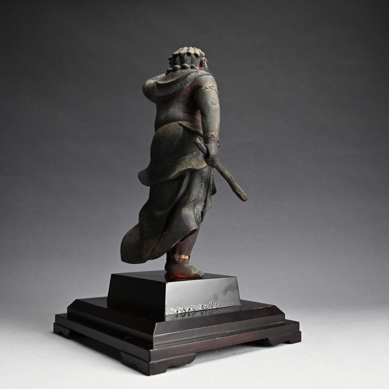 Refined Edo p. Buddhist Carving, Seitakadoji