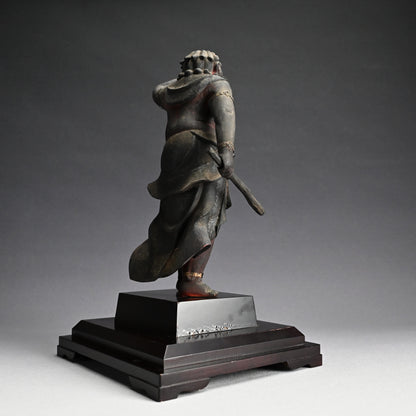 Refined Edo p. Buddhist Carving, Seitakadoji