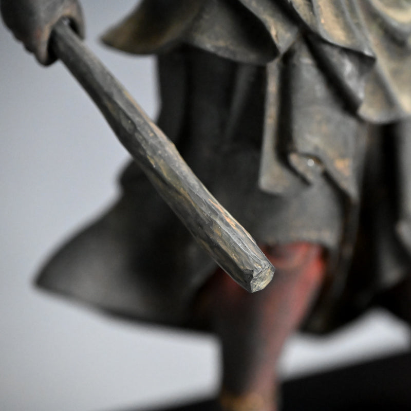 Refined Edo p. Buddhist Carving, Seitakadoji