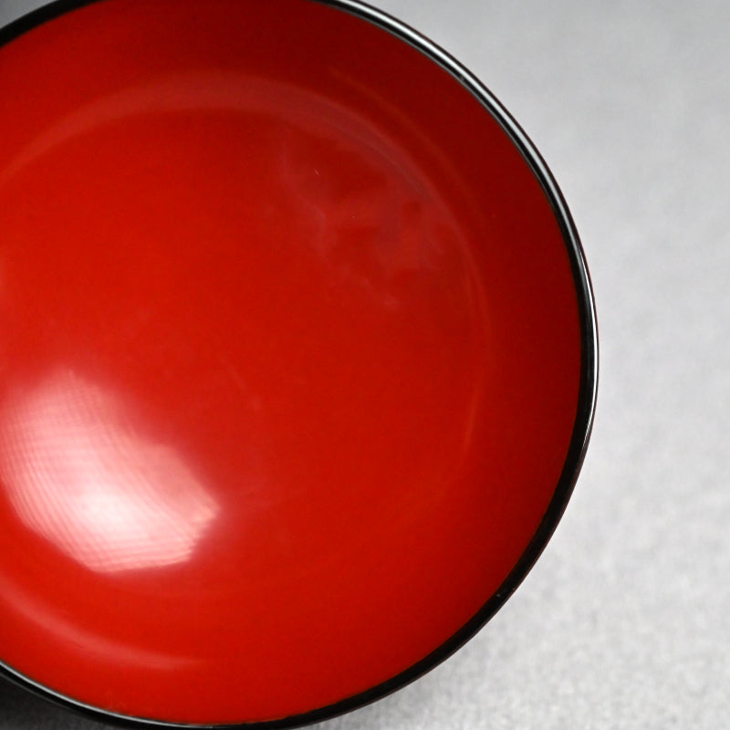 10 Edo period Ami-Me Lacquered Bowls