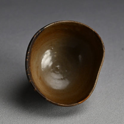 Momoyama p. Karatsu Chawan w/ Lacquer Repair