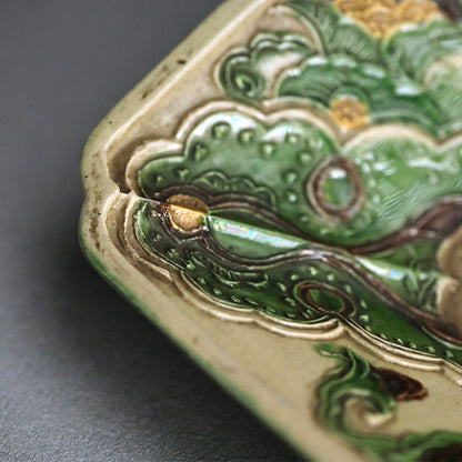Superb Edo period Gennai Yaki Platter