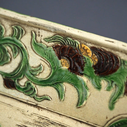 Superb Edo period Gennai Yaki Platter