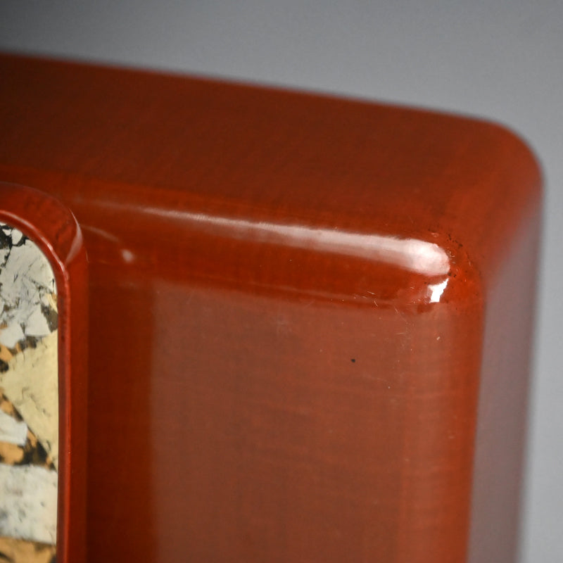 Fabulous Meiji Gold & Silver Lined Lacquer Box