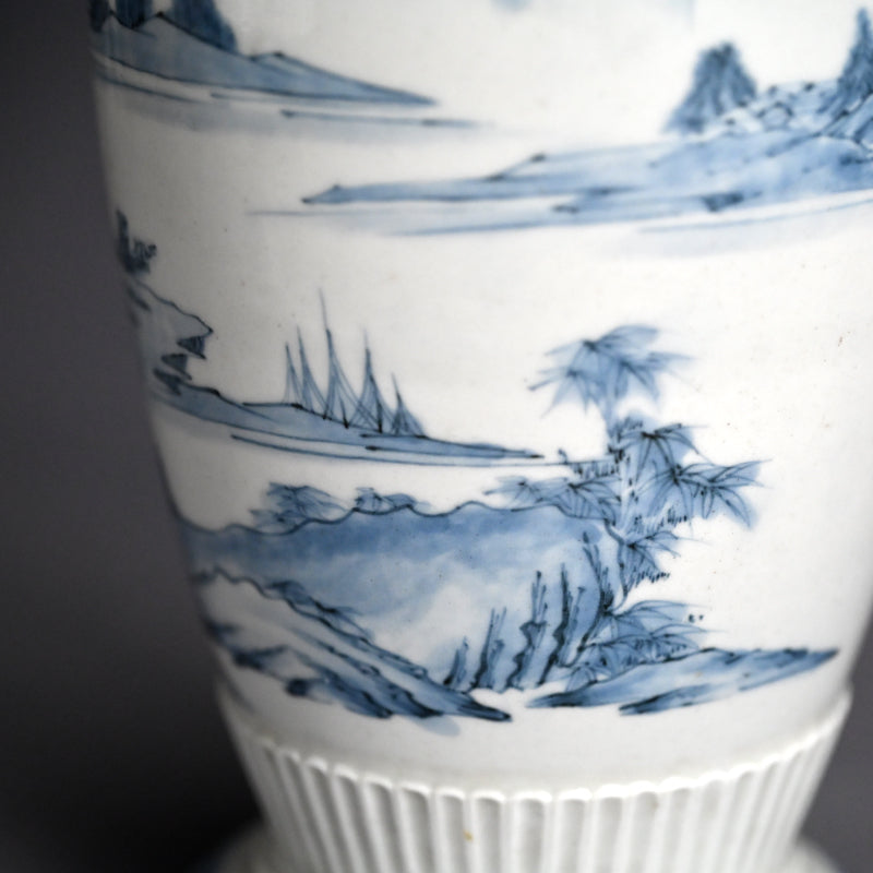 Fine Later Edo Hirado Porcelain Vase