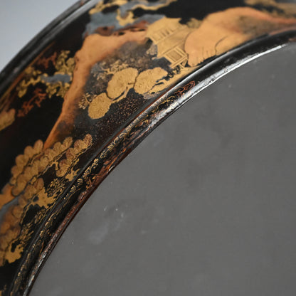 Ancient Japanese Lacquer Tray