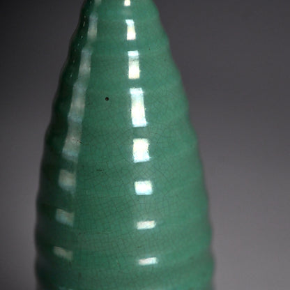 Rare 19th century Kosugi-yaki Tokkuri Sake Bottle