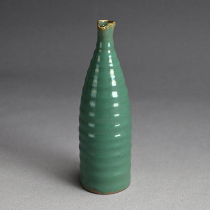 Rare 19th century Kosugi-yaki Tokkuri Sake Bottle