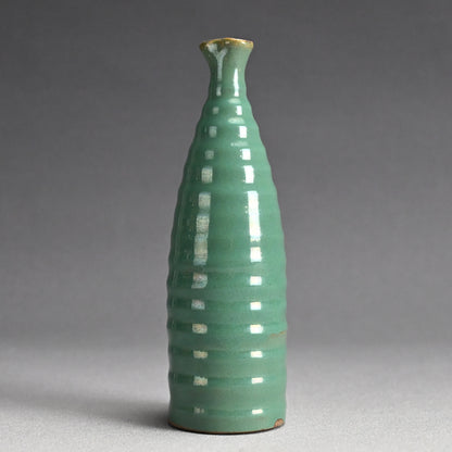 Rare 19th century Kosugi-yaki Tokkuri Sake Bottle