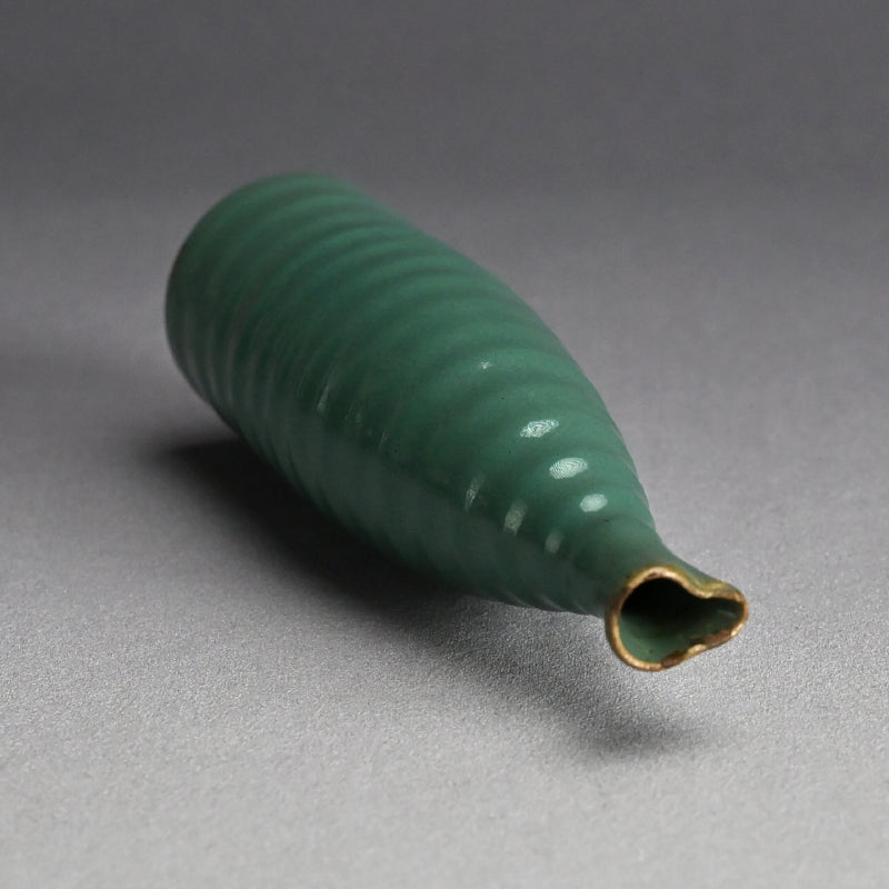 Rare 19th century Kosugi-yaki Tokkuri Sake Bottle