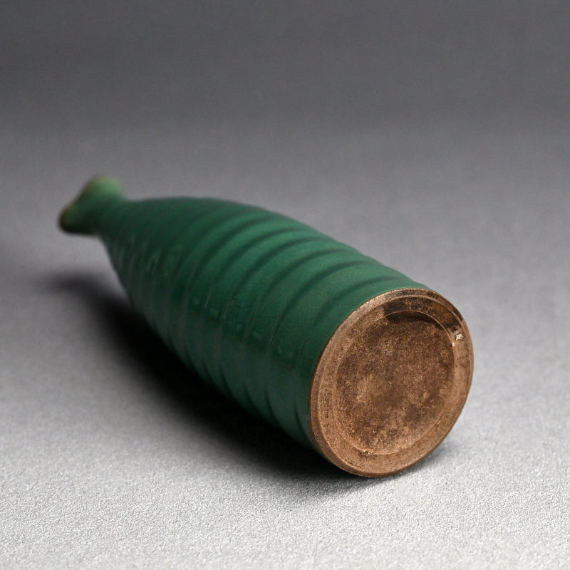 Rare 19th century Kosugi-yaki Tokkuri Sake Bottle