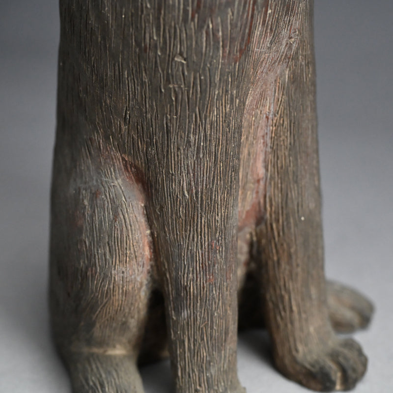 Rare! Edo period Ceramic Ornament, Kawauso, Japanese Otter