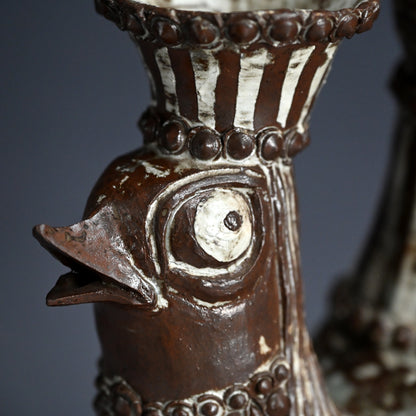 Ceramic Bird Vase ー下村 良之介