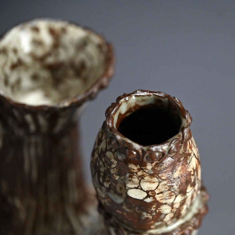 Ceramic Bird Vase ー下村 良之介
