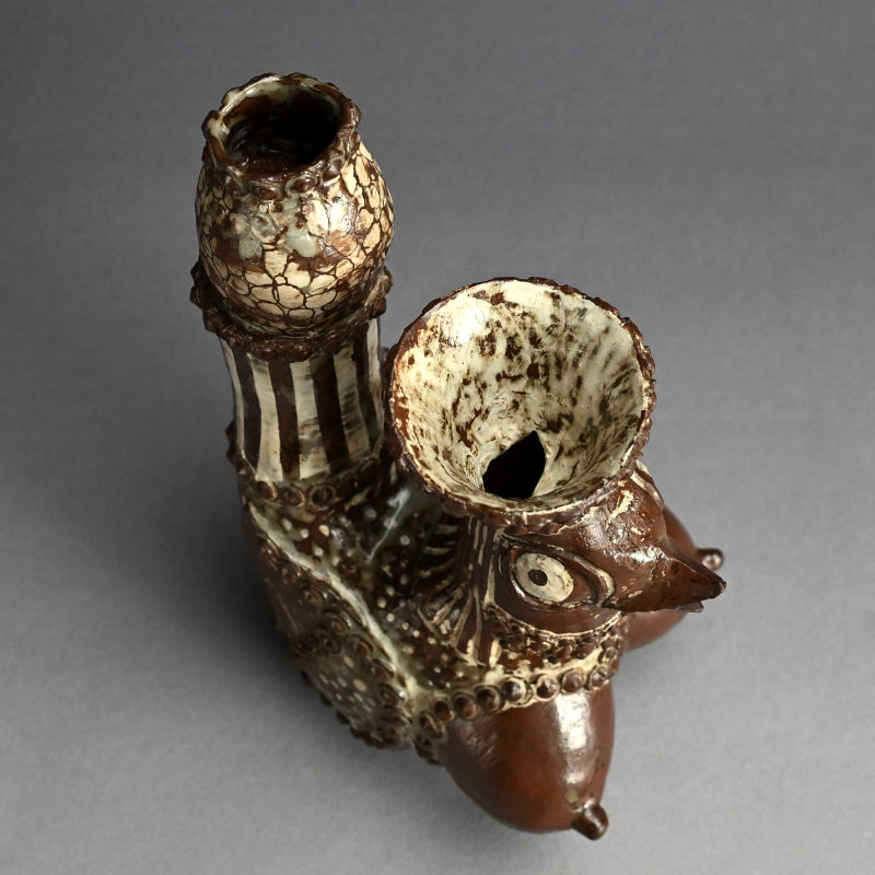 Ceramic Bird Vase ー下村 良之介