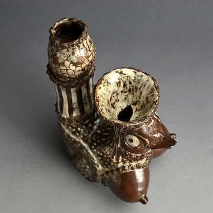 Ceramic Bird Vase ー下村 良之介