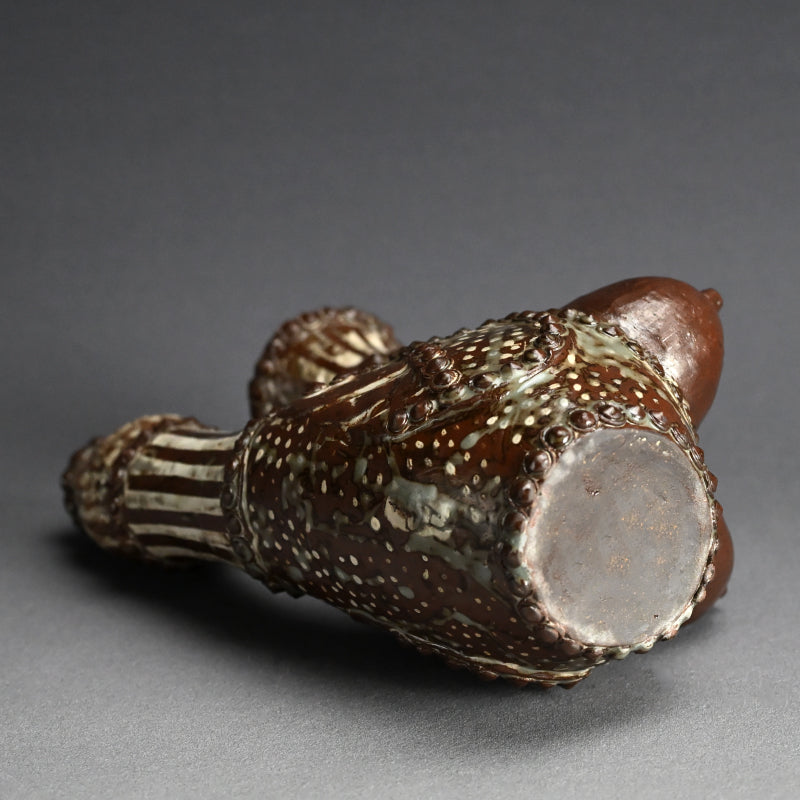 Ceramic Bird Vase ー下村 良之介