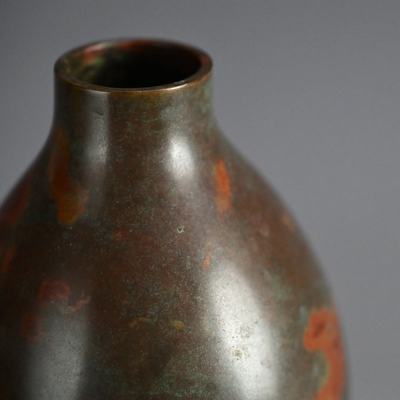 Bronze Vase ー初代 中島 保実 "青銅 花瓶"
