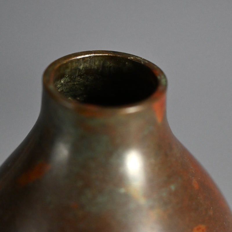 Bronze Vase ー初代 中島 保実 "青銅 花瓶"