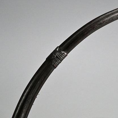 Phoenix Tail Bamboo Art Basket ー塩月 寿籃 “鳳尾竹 花篭”