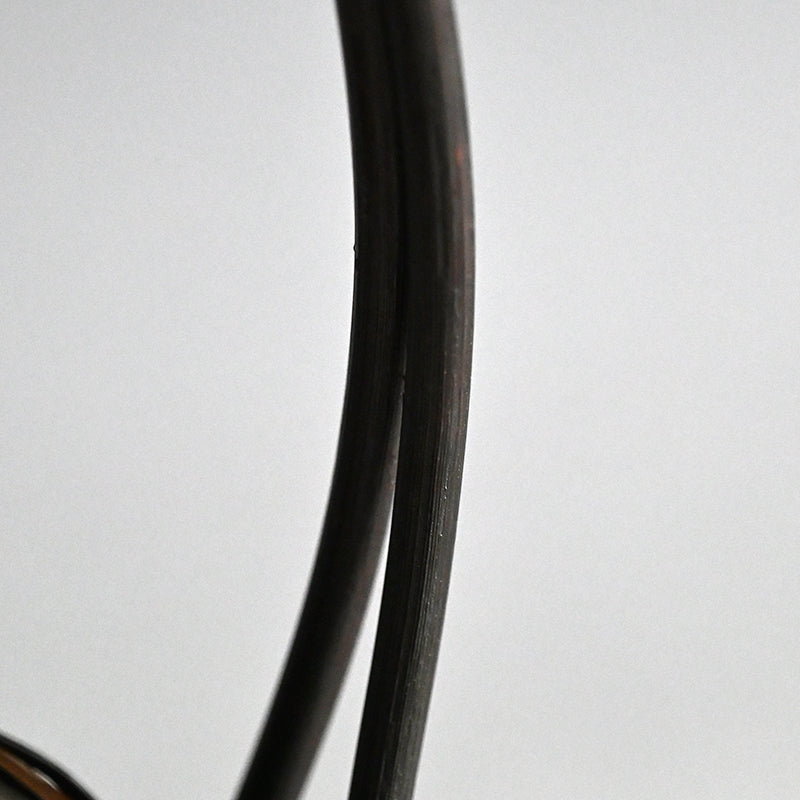 Phoenix Tail Bamboo Art Basket ー塩月 寿籃 “鳳尾竹 花篭”