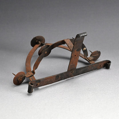 Antique Japanese Hand Forged Iron Votive Candle stand