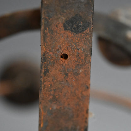 Antique Japanese Hand Forged Iron Votive Candle stand