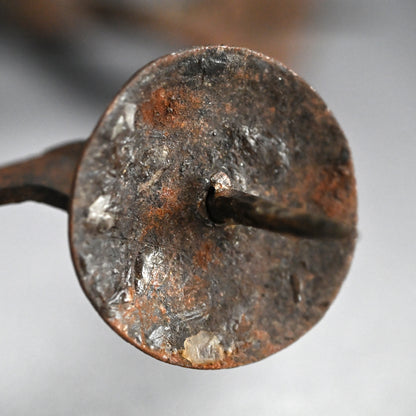 Antique Japanese Hand Forged Iron Votive Candle stand