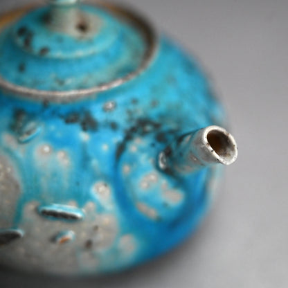 Blue Tokoname Tea pot ー山田 想 “青 急須”