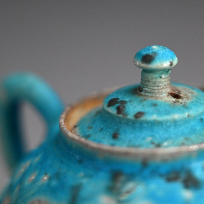 Blue Tokoname Tea pot ー山田 想 “青 急須”