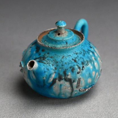 Blue Tokoname Tea pot ー山田 想 “青 急須”