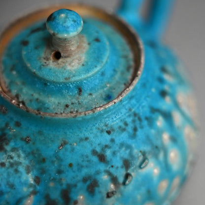 Blue Tokoname Tea pot ー山田 想 “青 急須”