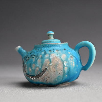 Blue Tokoname Tea pot ー山田 想 “青 急須”